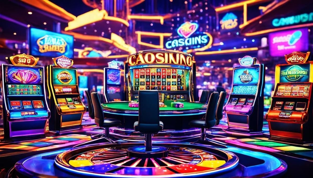 Studio dealer langsung Casino Hold'em dengan tampilan kartu berkualitas HD di mandala89